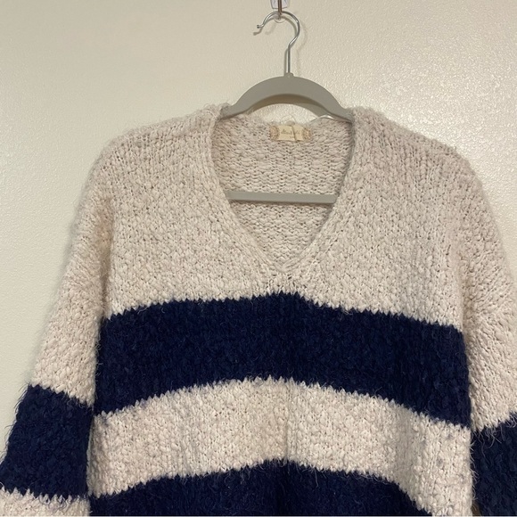 Altar’d State Sweater Women’s Size Small/Medium Stripped Cotton Blend Sweater - Picture 10 of 15